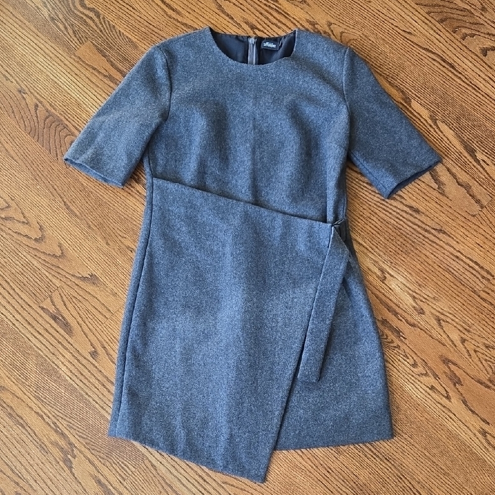 Kate Spade Faux Wrap Wool Dress